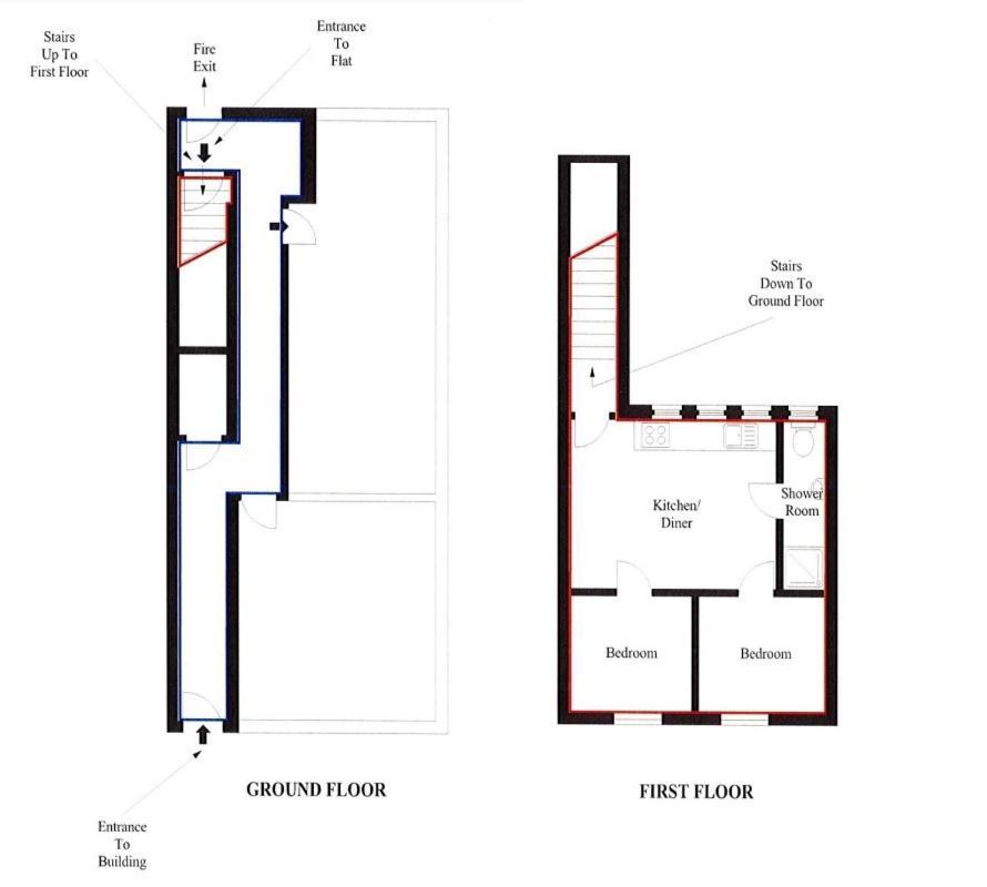Super Studio With Two Bedrooms - Five Minutes From The Station! Лондон Экстерьер фото
